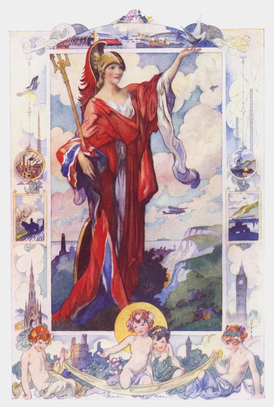 Wielka Brytania (kolor lito) autorstwa Charles Robinson