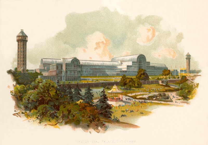 Kryształowy Pałac, Sydenham autorstwa Charles Wilkinson