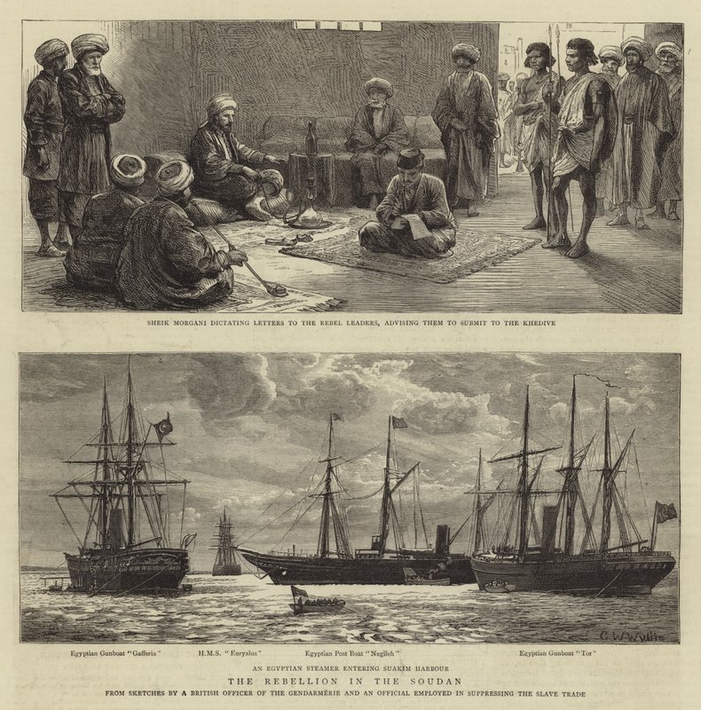 Rebelia w Soudanie autorstwa Charles William Wyllie