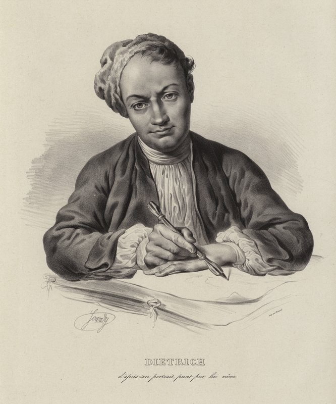 Christian Wilhelm Ernst Dietrich, niemiecki artysta autorstwa Christian Wilhelm Ernst Dietrich