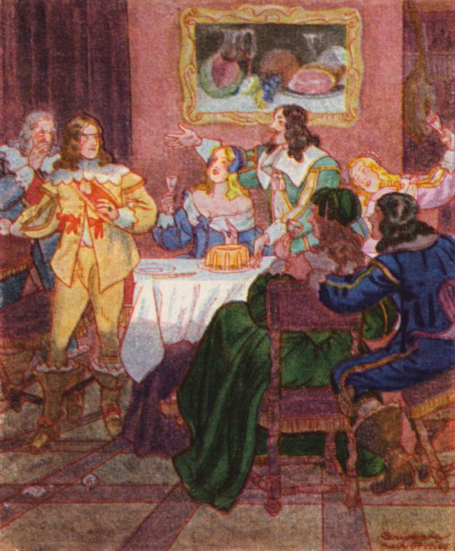 Kavalierstour / Grand Tour (druk kolorowy) autorstwa Christophe (1856 1945)
