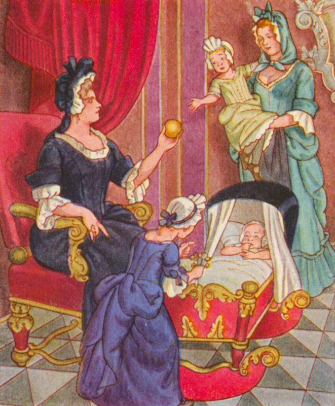 Kinderzimmer / Przedszkole (kolorowa litografia) autorstwa Christophe (1856 1945)