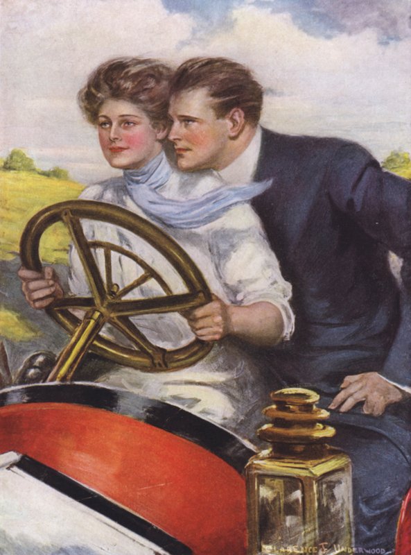 Miłość i sześć cylindrów autorstwa Clarence F. Underwood