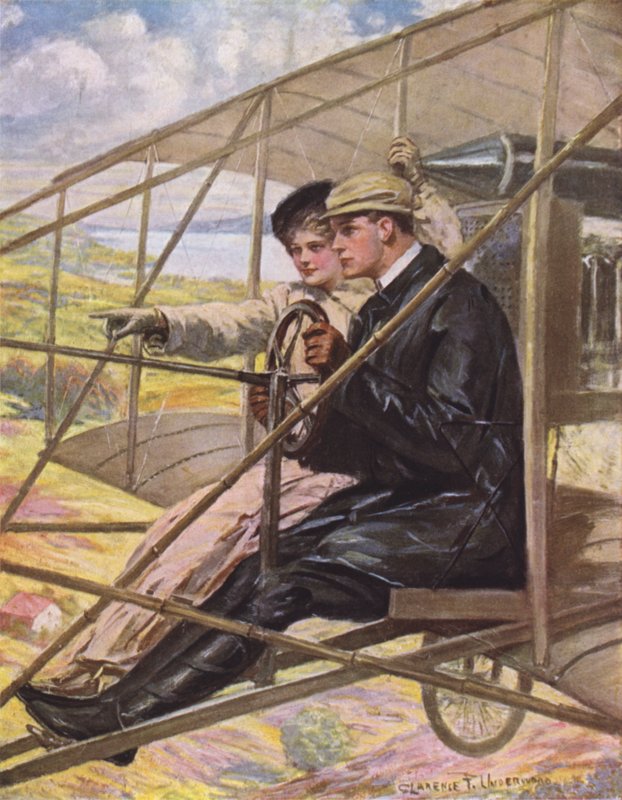 Miłość na skrzydłach autorstwa Clarence F. Underwood