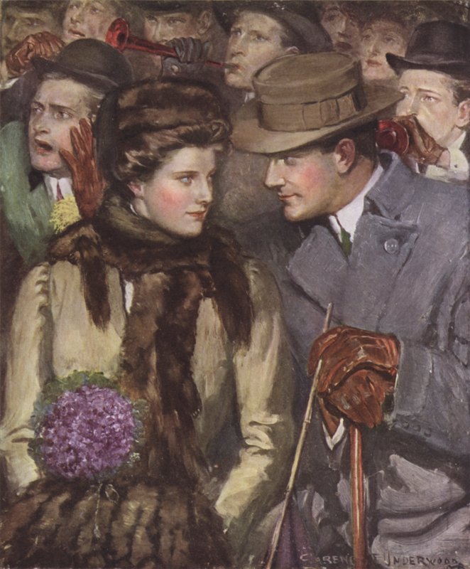 Jedyni dwaj w grze autorstwa Clarence F. Underwood