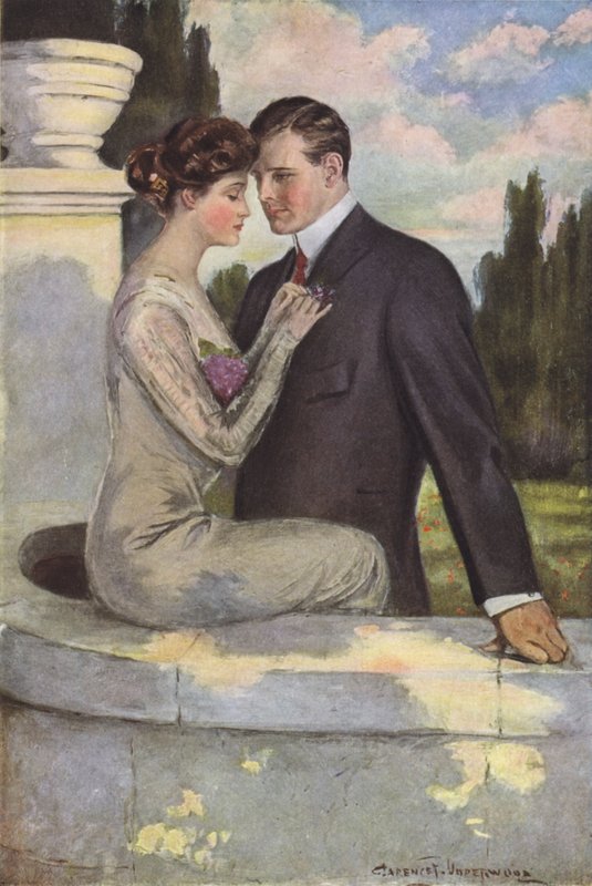 Fiołki za wierność autorstwa Clarence F. Underwood