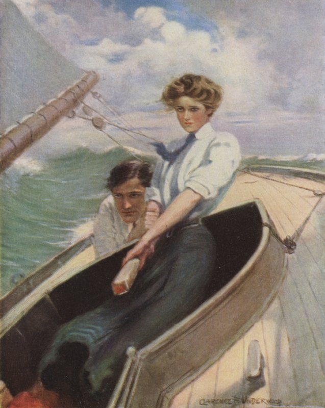 Fale miłości autorstwa Clarence F. Underwood
