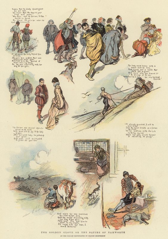 Złota Rękawica, czyli Squire of Tamworth autorstwa Claude Shepperson