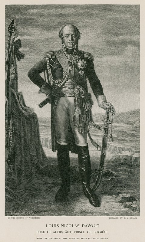 Louis-Nicolas Davout autorstwa Claude Gautherot