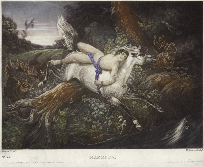 Mazeppa – Claude Joseph Vernet autorstwa Claude Joseph Vernet