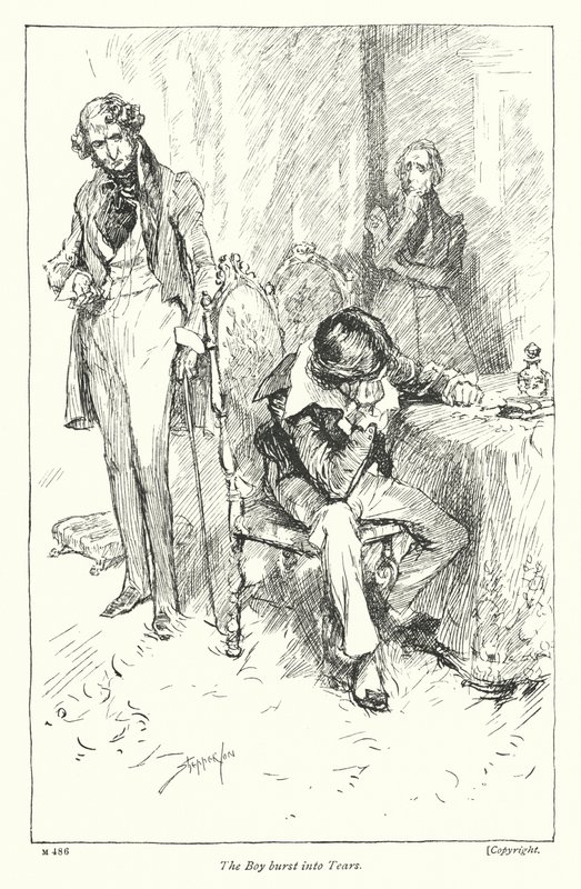 Ilustracja do Coningsby Disraeliego (lito) autorstwa Claude Shepperson