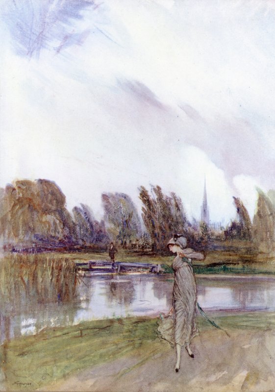 John Keats, stałem na palcach autorstwa Claude Shepperson