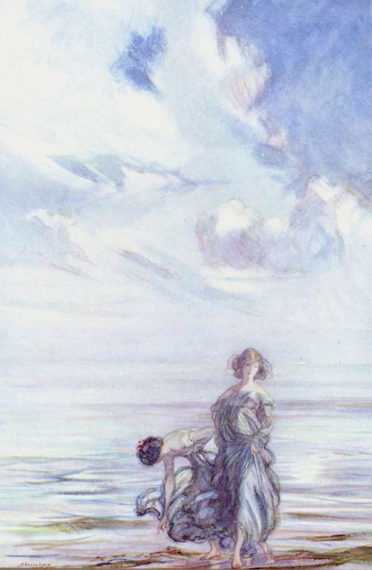 John Keats, Sonnet do G A W (kolor lito) autorstwa Claude Shepperson