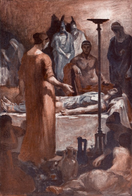 Ilustracja do Iliady autorstwa Homera autorstwa Clement Goutier