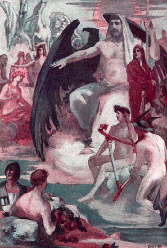 Ilustracja do Iliady autorstwa Homera autorstwa Clement Goutier