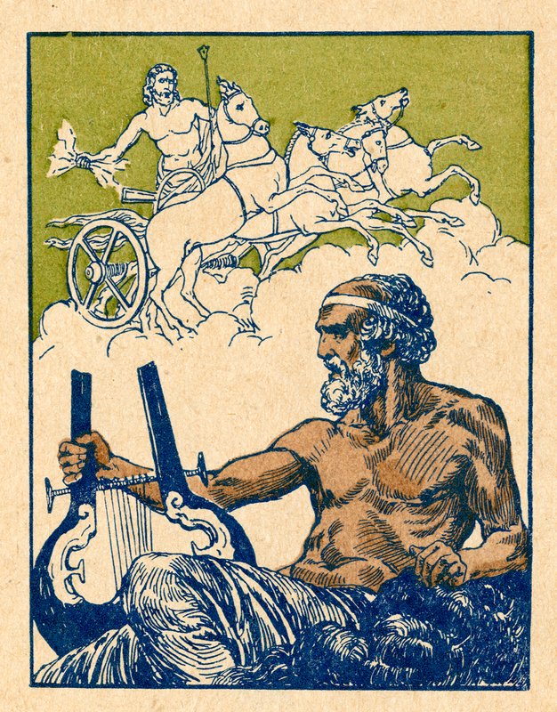 Ilustracja do Iliady autorstwa Homera autorstwa Clement Goutier