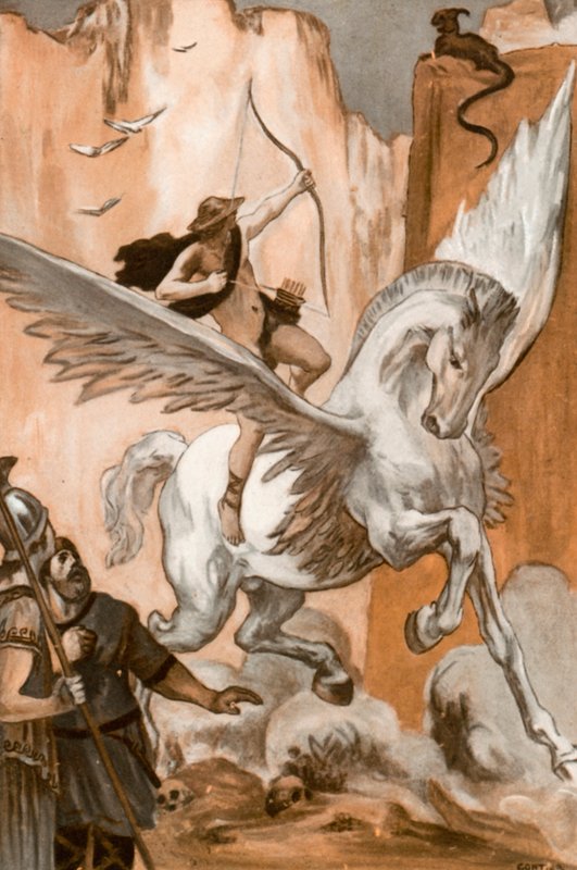 Ilustracja do Iliady autorstwa Homera autorstwa Clement Goutier