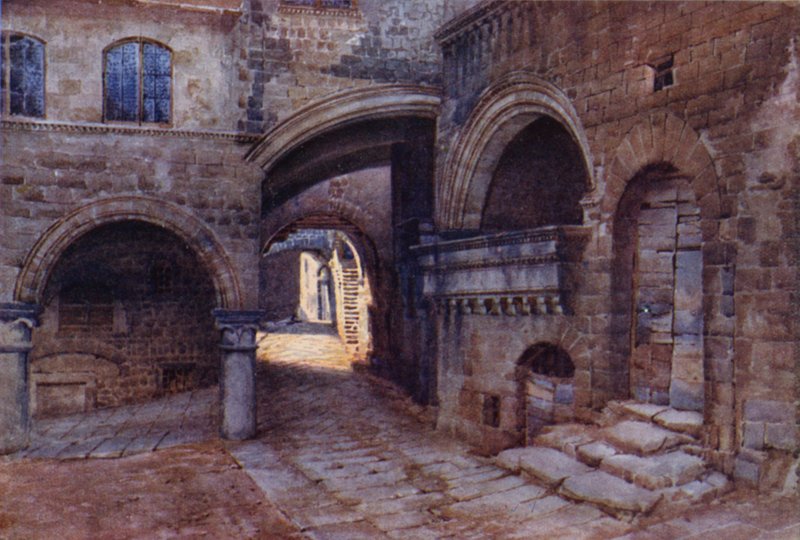 Plac Pellegrino, Viterbo autorstwa Commendator Formilli
