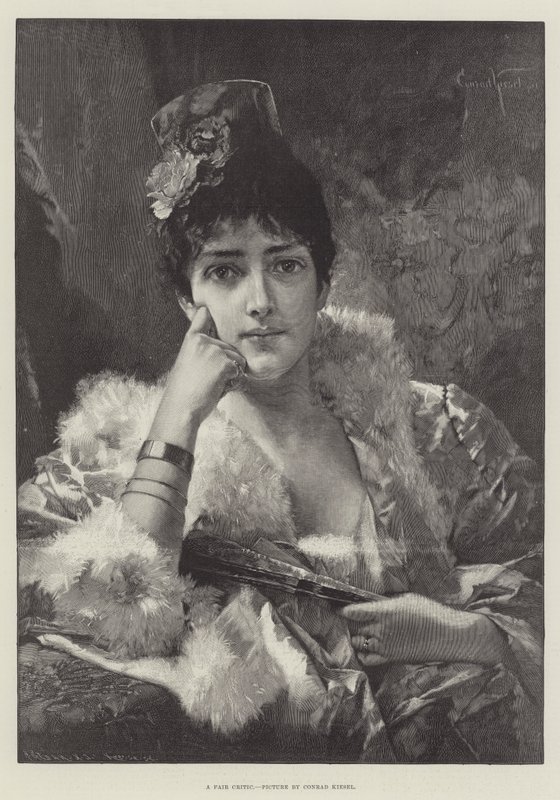 Uczciwy krytyk autorstwa Conrad Kiesel