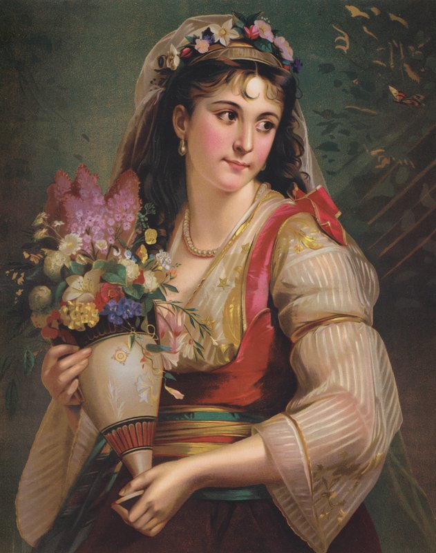 Wiosna autorstwa Constant Joseph Brochart