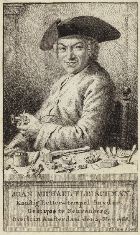 Portret Johanna Michaela Fleischmanna autorstwa Cornelis van Noorde