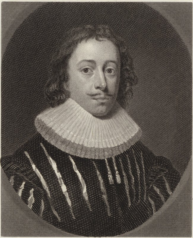 Edmund Waller autorstwa Cornelius Janssen van Ceulen