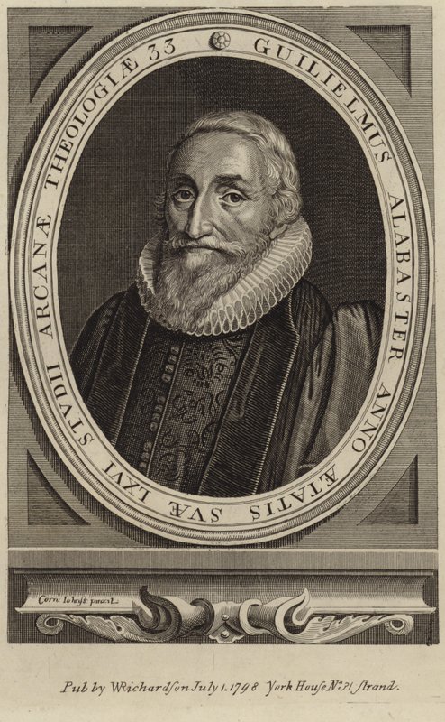 Portret Williama Alabaster autorstwa Cornelius Janssen van Ceulen