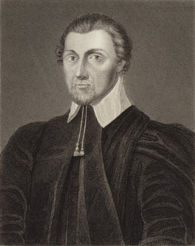 Richart Corbet, biskup Norwich autorstwa Cornelius Janssen van Ceulen