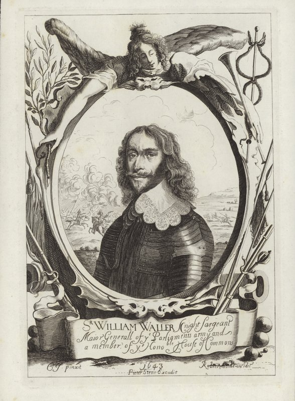 Sir William Waller autorstwa Cornelius Janssen van Ceulen