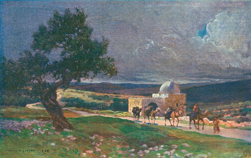 Grób Racheli autorstwa Corwin Knapp Linson