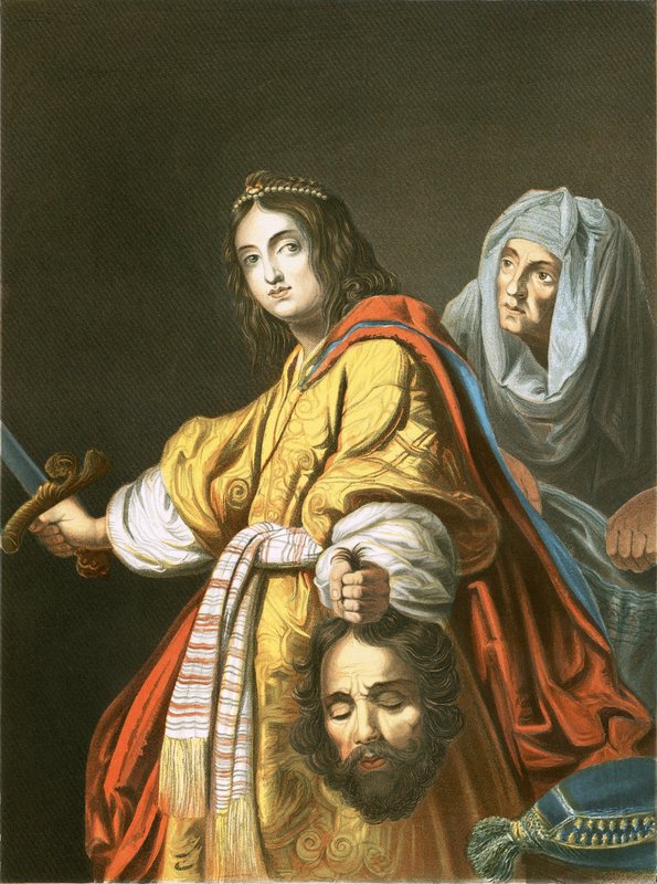 Judyta z głową Holofernesa autorstwa Cristofano (after) Allori