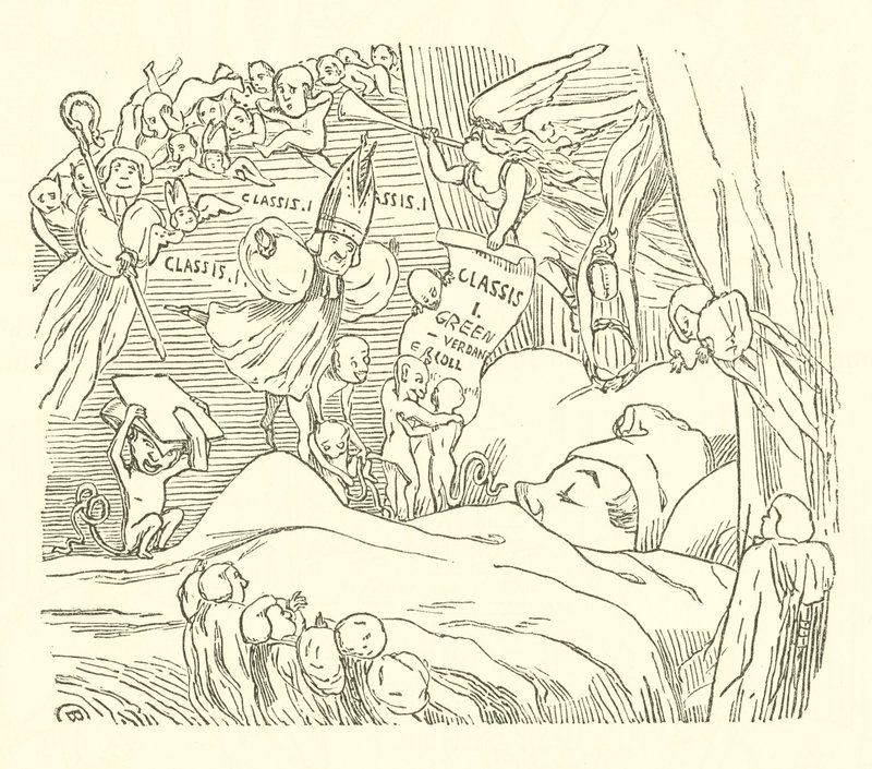 Pierwsza noc w Oksfordzie autorstwa Cuthbert Bede