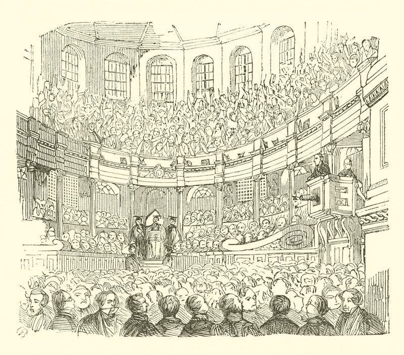 Teatr Sheldoński autorstwa Cuthbert Bede