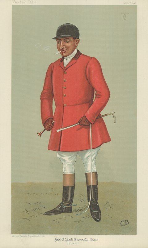 Sir Gilbert Greenall autorstwa Cuthbert Bradley
