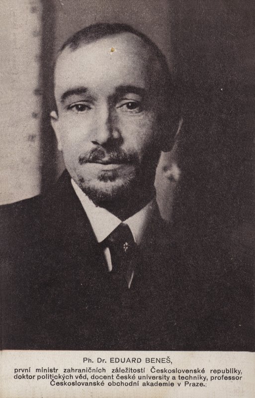Edward Benes autorstwa Czech Photographer