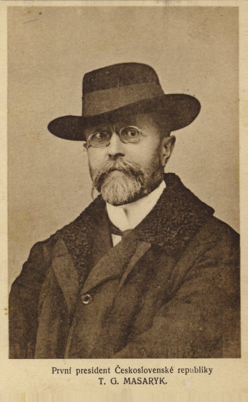 Tomas Garrigue Masaryk autorstwa Czech Photographer