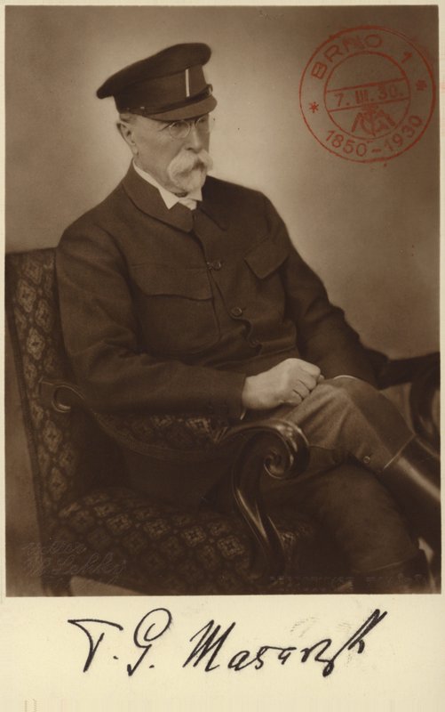 Tomas Garrigue Masaryk autorstwa Czech Photographer