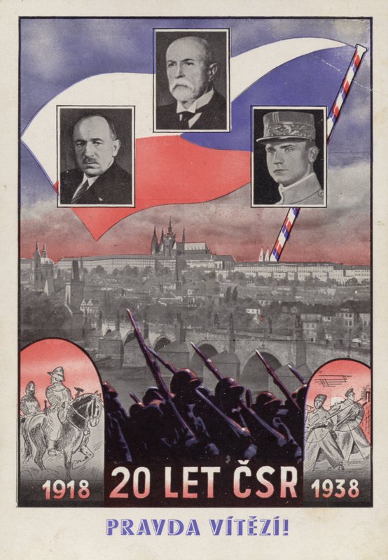 Świętowanie niepodległości Czechosłowacji 1918 - 1938 autorstwa Czech School