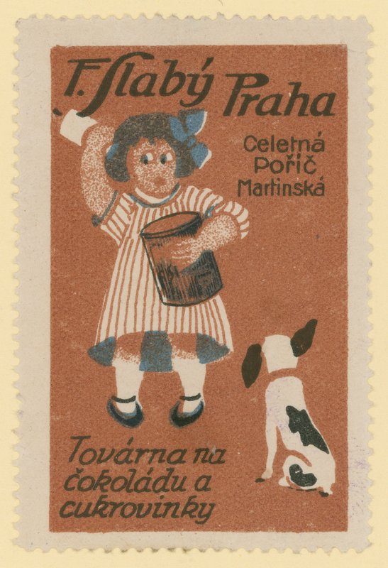 Fabryka czekolady i słodyczy F Slaby, Praga autorstwa Czech School