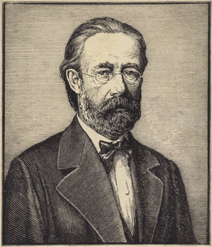 Portret Bedricha Smetany autorstwa Czech School