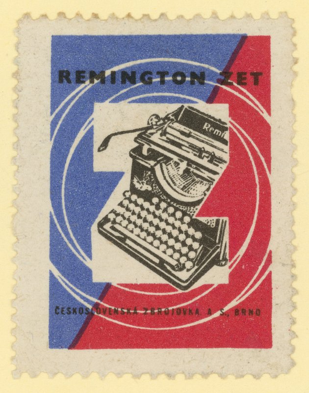 Maszyny do pisania Remington autorstwa Czech School