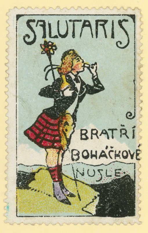 Salutaris, Bohackove Brothers, Nusle, Praga autorstwa Czech School