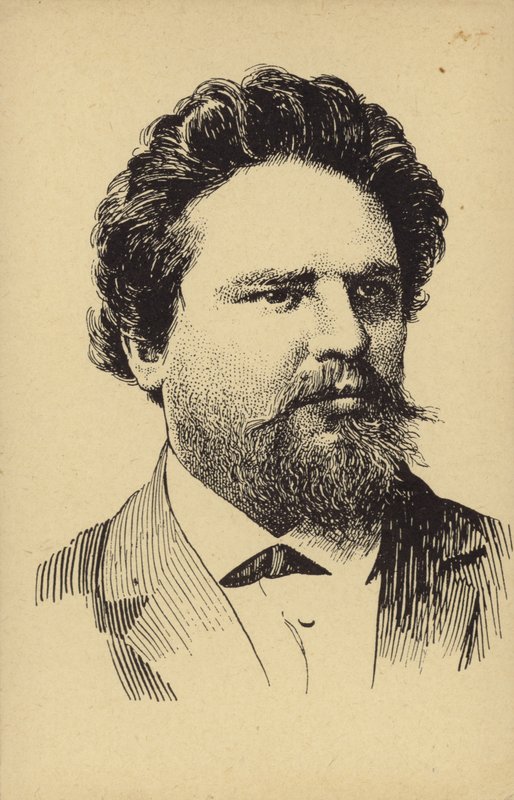 Zdenek Fibich, czeski kompozytor (1850-1900) autorstwa Czech School
