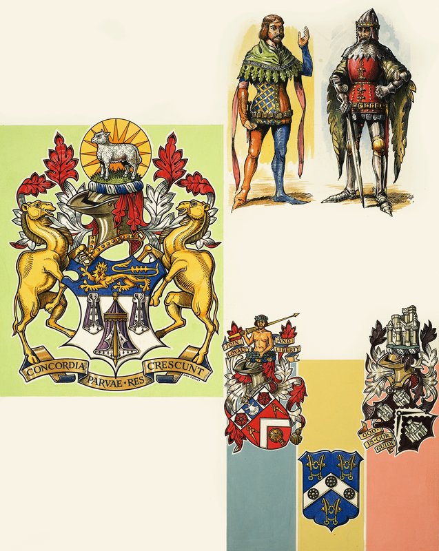 Gildie Londynu: The Worshipful Company of Merchant Taylors. autorstwa Dan Escott
