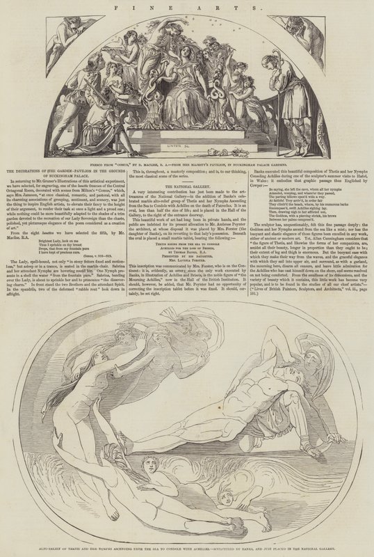 Sztuki piękne autorstwa Daniel Maclise