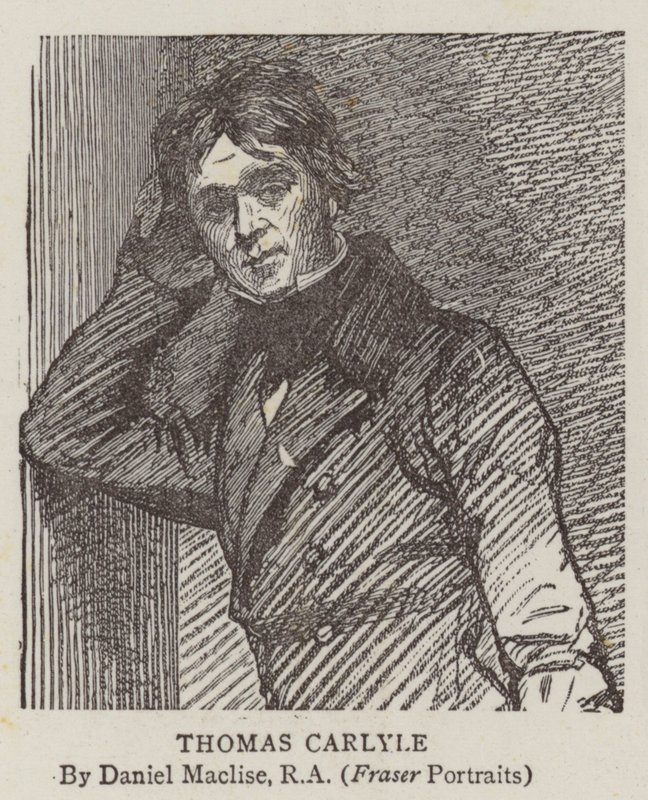 Thomas Carlyle autorstwa Daniel Maclise