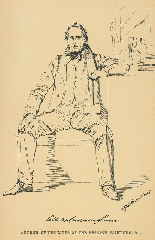 Allan Conningham autorstwa Daniel Maclise
