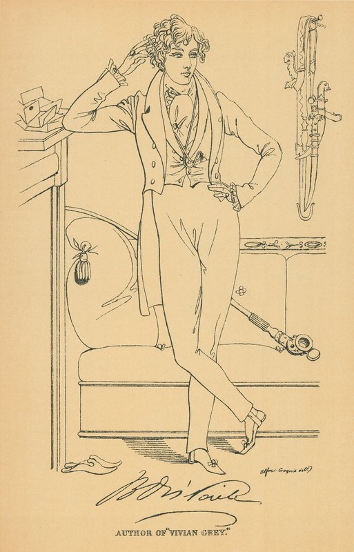 Benjamin disraeli autorstwa Daniel Maclise