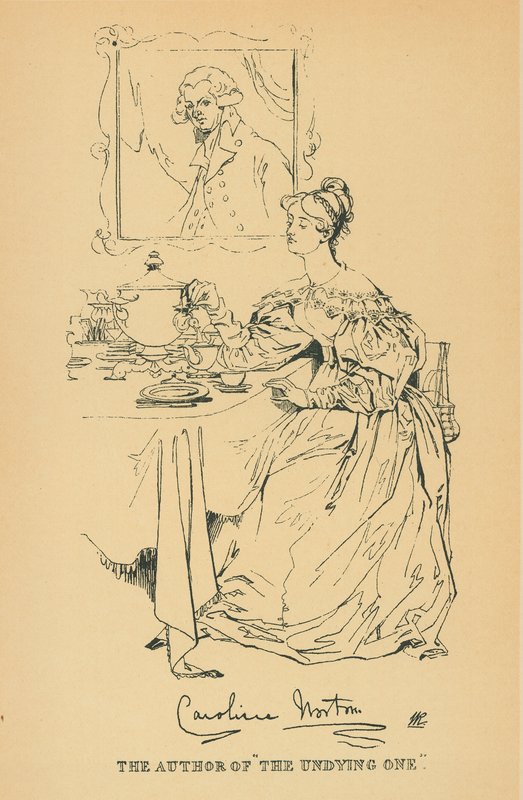 Caroline Norton autorstwa Daniel Maclise
