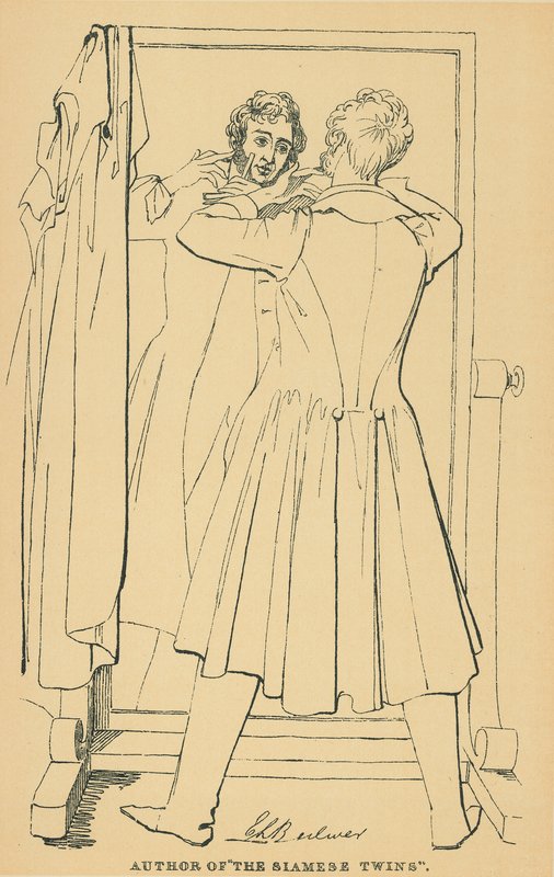 Edward Lytton Bulwer autorstwa Daniel Maclise